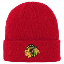 Outerstuff Cuffed Knit - Chicago Blackhawks - Youth