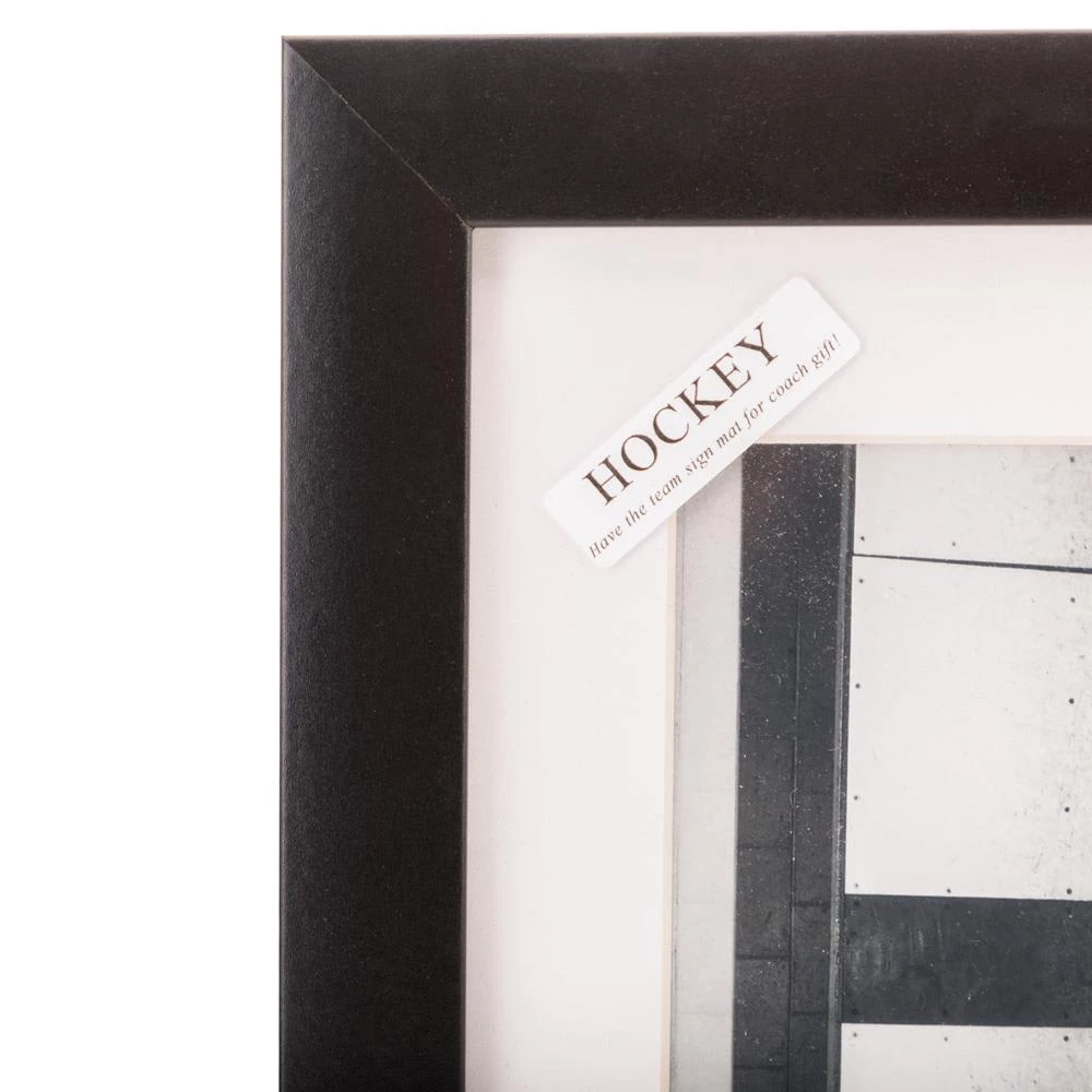 Painted Pastimes "Hockey" Matted Frame - Image 3