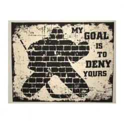 Painted Pastimes Goalie Canvas Print (16x20)