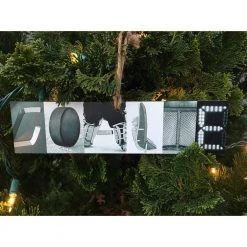 Painted Pastimes Goalie Montage Ornament