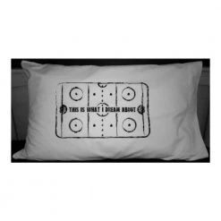 Painted Pastimes Hockey Pillow Case - Rink