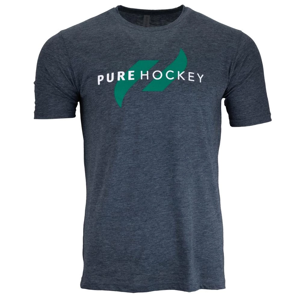Pure Hockey Classic Tee 2.0 - Denim - Adult - Image 5