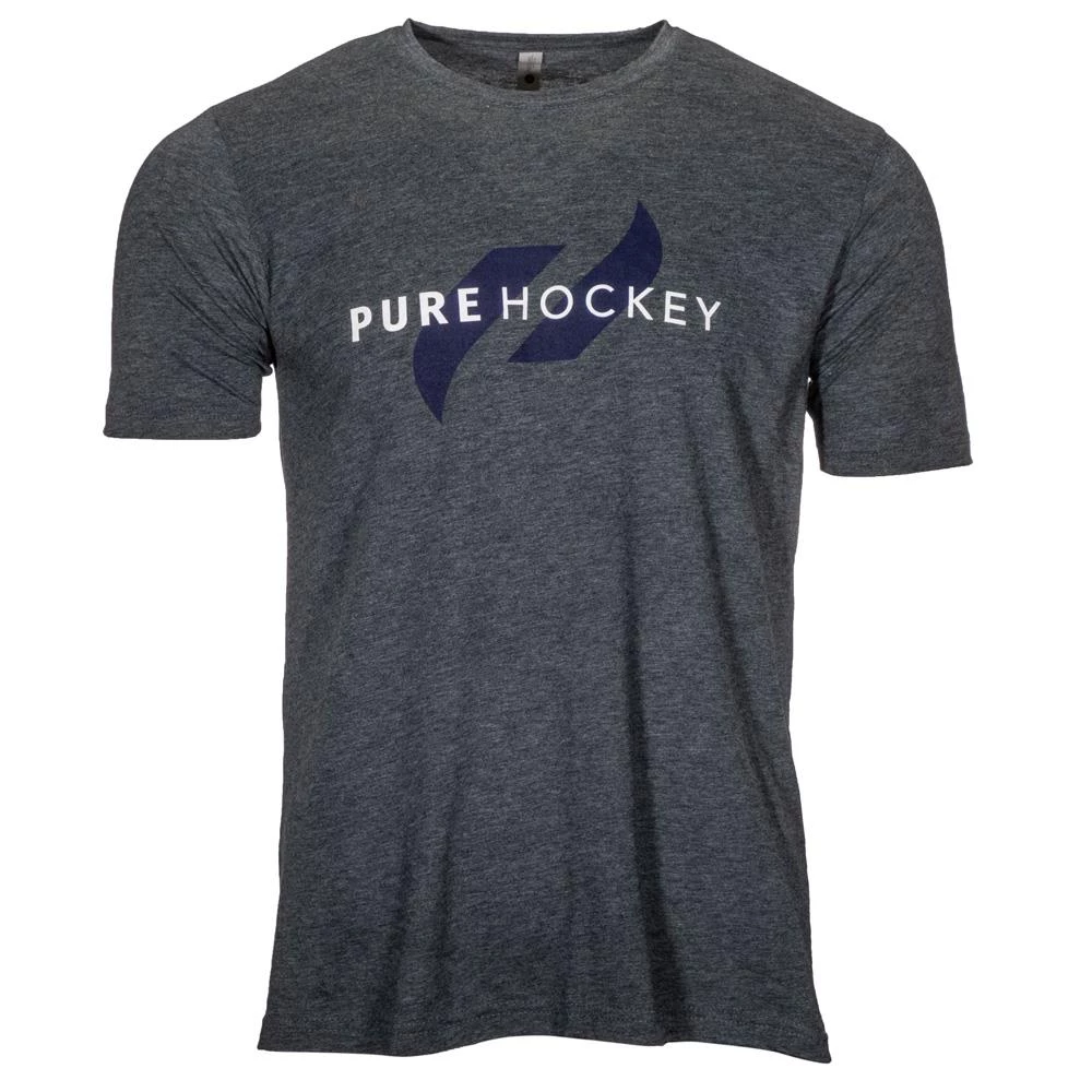Pure Hockey Classic Tee 2.0 - Denim - Adult - Image 3