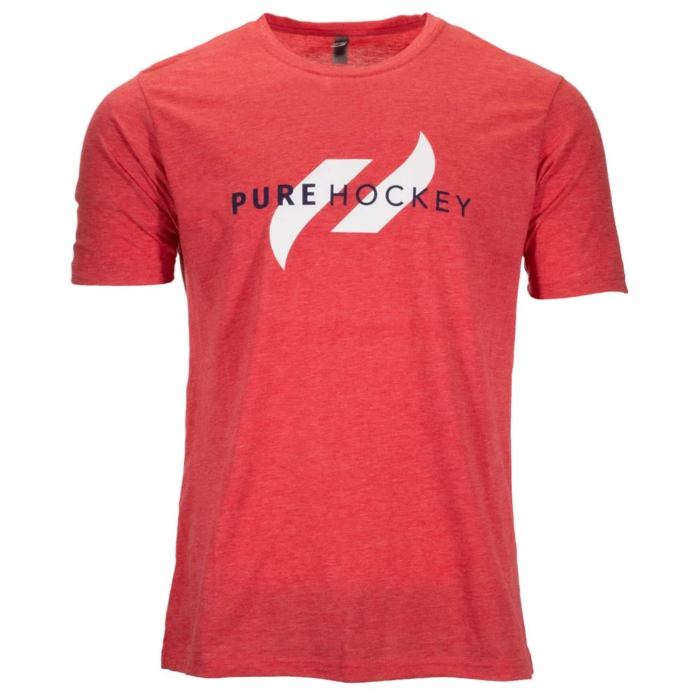 Pure Hockey Classic Tee 2.0 - Red - Adult - Image 3