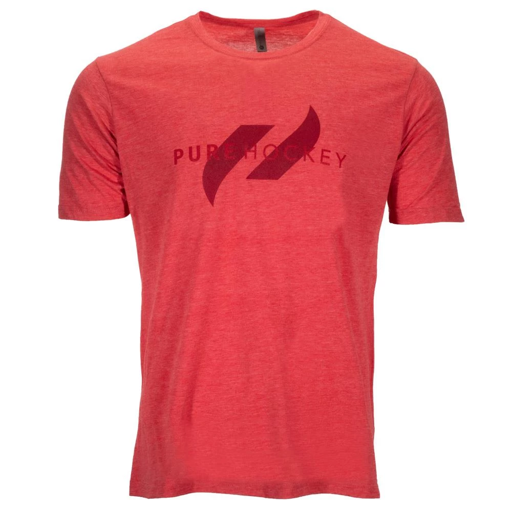 Pure Hockey Classic Tee 2.0 - Red - Adult - Image 4