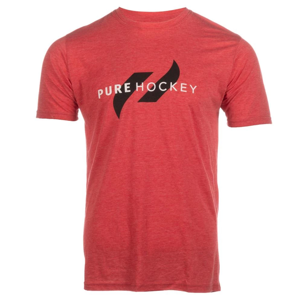 Pure Hockey Classic Tee 2.0 - Red - Adult - Image 2