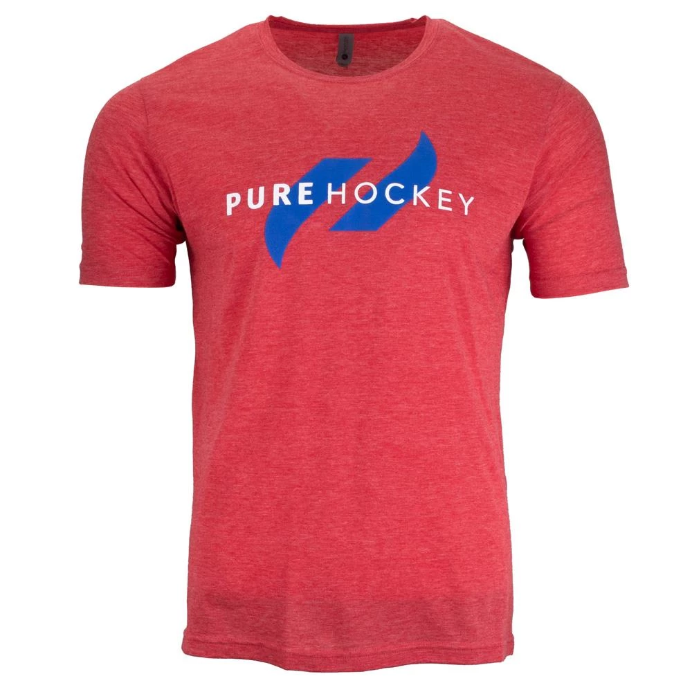 Pure Hockey Classic Tee 2.0 - Red - Adult - Image 5