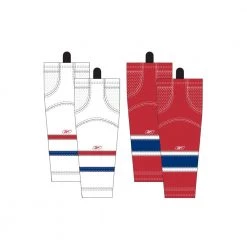 Reebok Montreal Canadiens Edge SX100 Hockey Socks - Intermediate