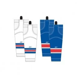 Reebok New York Rangers Edge SX100 Hockey Socks - Junior