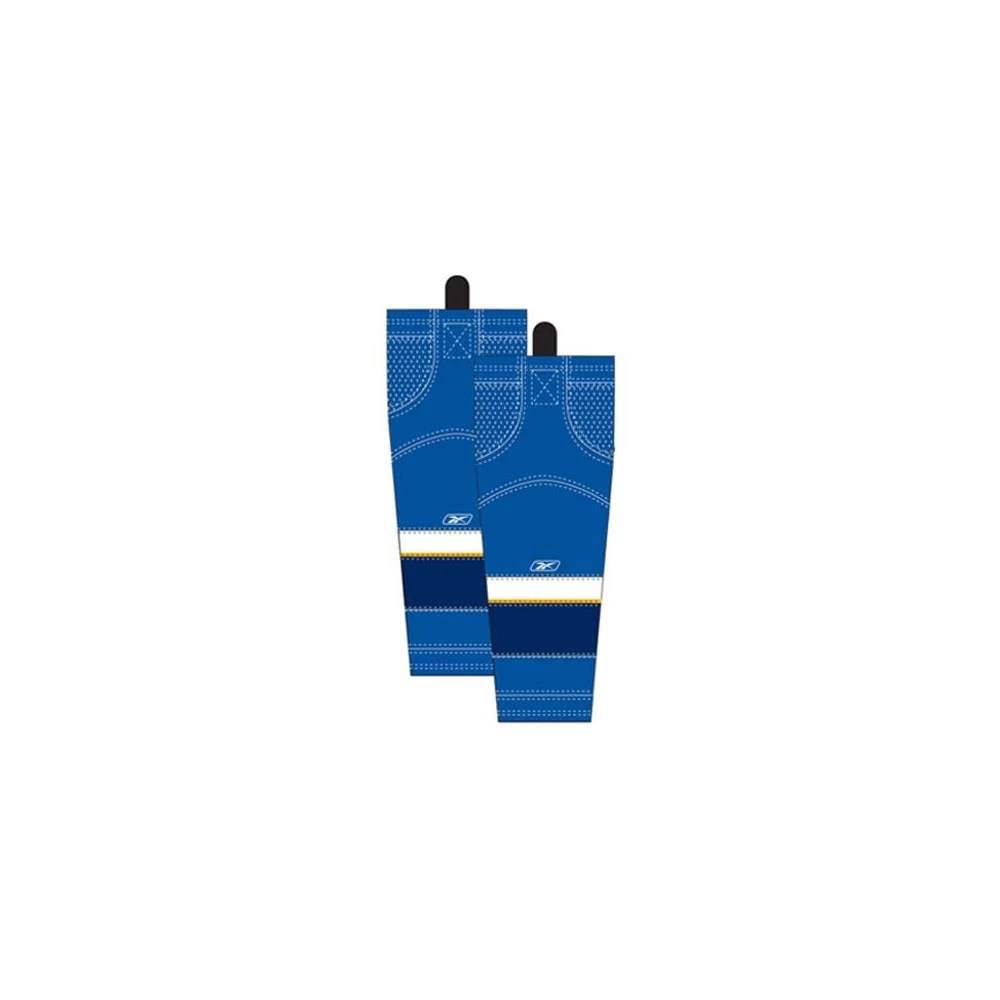 Reebok St. Louis Blues Edge SX100 Hockey Socks- 2014 - Junior - Image 3