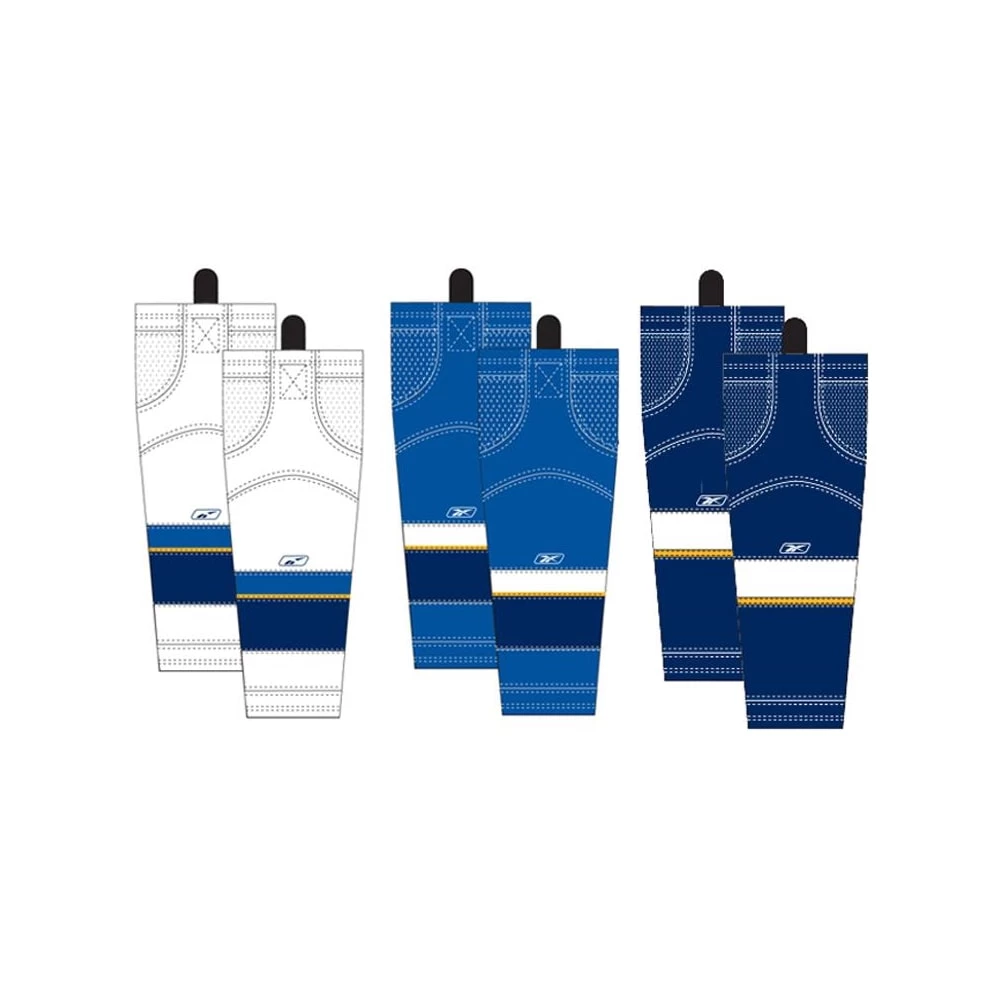 Reebok St. Louis Blues Edge SX100 Hockey Socks- 2014 - Junior