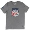 Streaker Sports 1980 USA Hockey Shield Tee - Adult