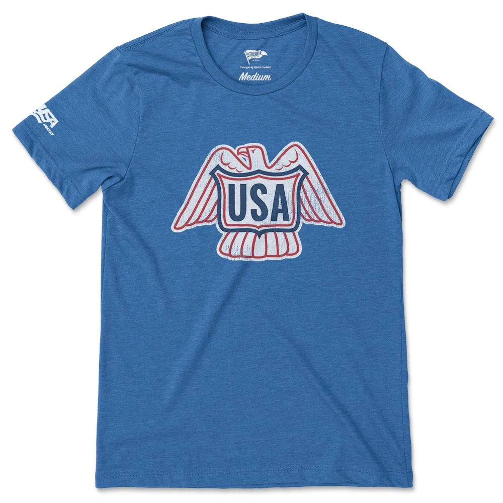 Streaker Sports USA Hockey Eagle Short Sleeve Tee - Adult